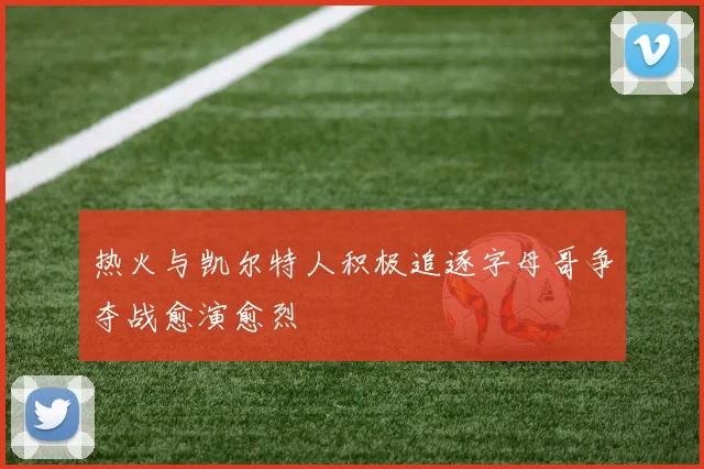 热火与凯尔特人积极追逐字母哥争夺战愈演愈烈
