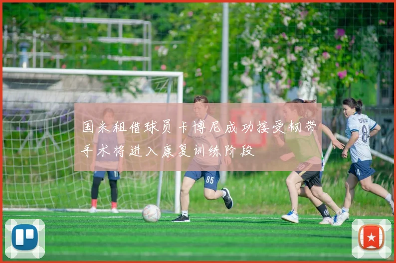 国米租借球员卡博尼成功接受韧带手术将进入康复训练阶段