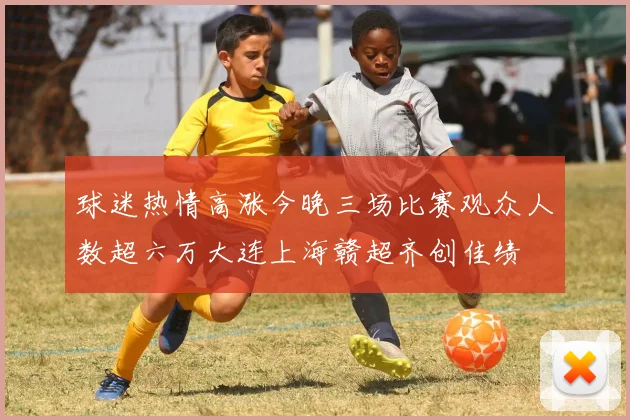 球迷热情高涨今晚三场比赛观众人数超六万大连上海赣超齐创佳绩